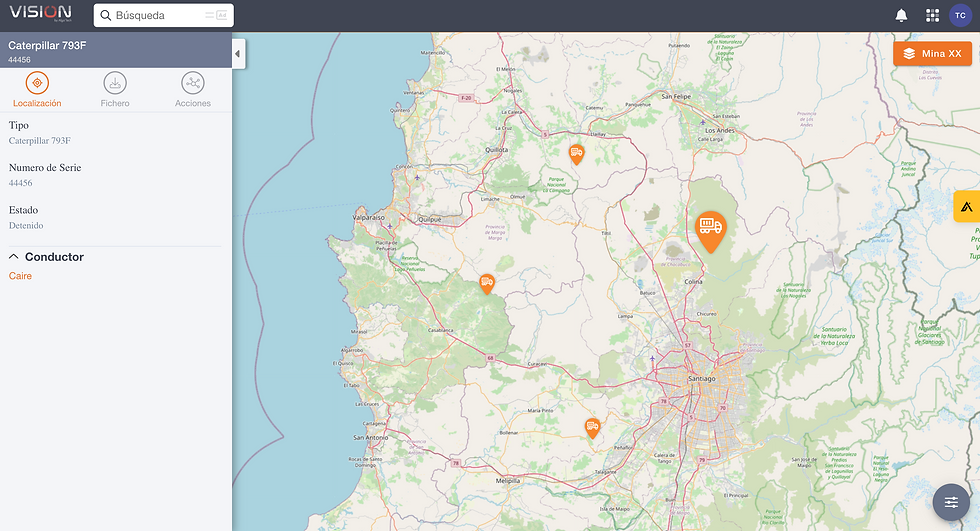 Visualización en mapas