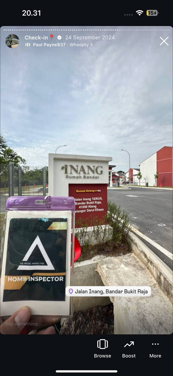 INANG RESIDENCE, BANDAR BUKIT RAJA