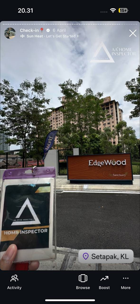 EDGEWOOD RESIDENCE SENTUL ,KUALA LUMPUR