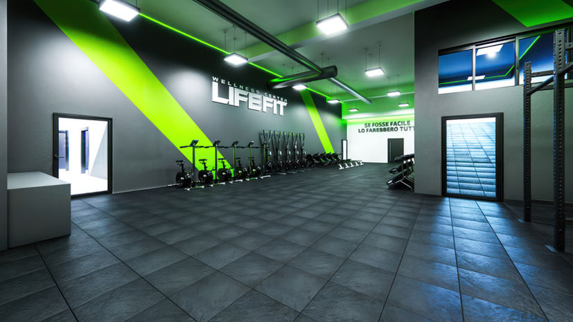 sala per allenamento funzionale