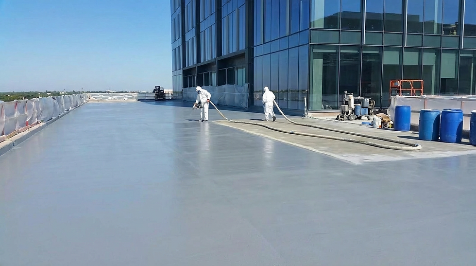 poliurea en caliente para terrazas