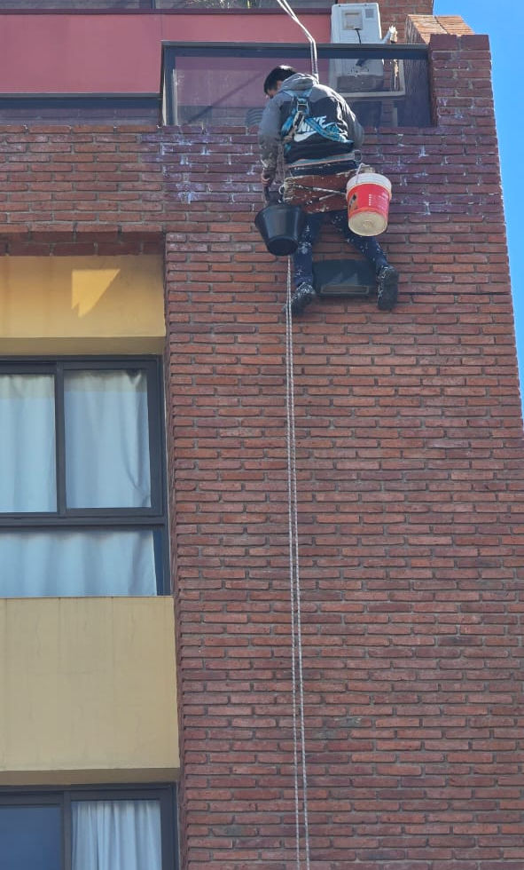 Pintura en altura en Buenos Aires