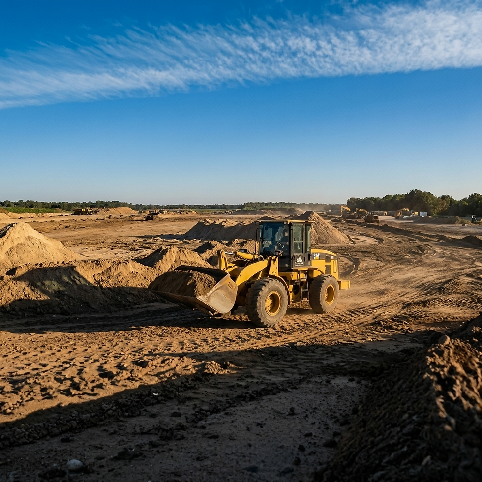 Movimiento de suelo en CT Constructora en Cordoba