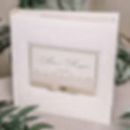 Thumbnail: pocket photo album with laser cut card, 22x22 cm, 200 photos