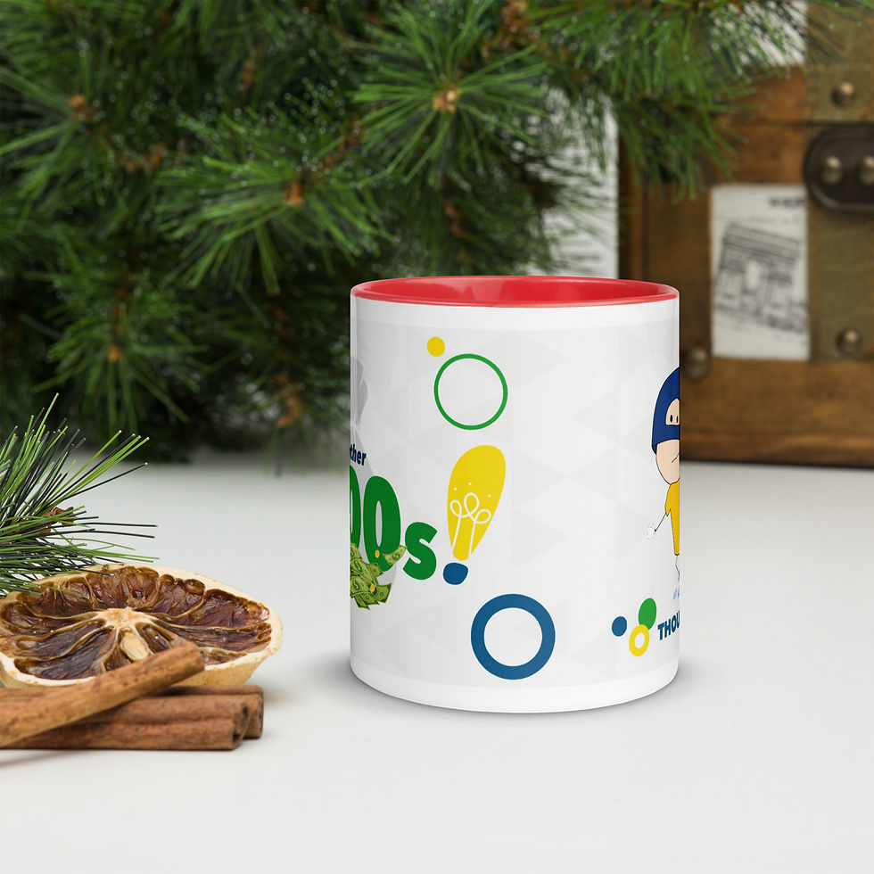 Thumbnail: "Another Five Hundred" Mug with Color Inside