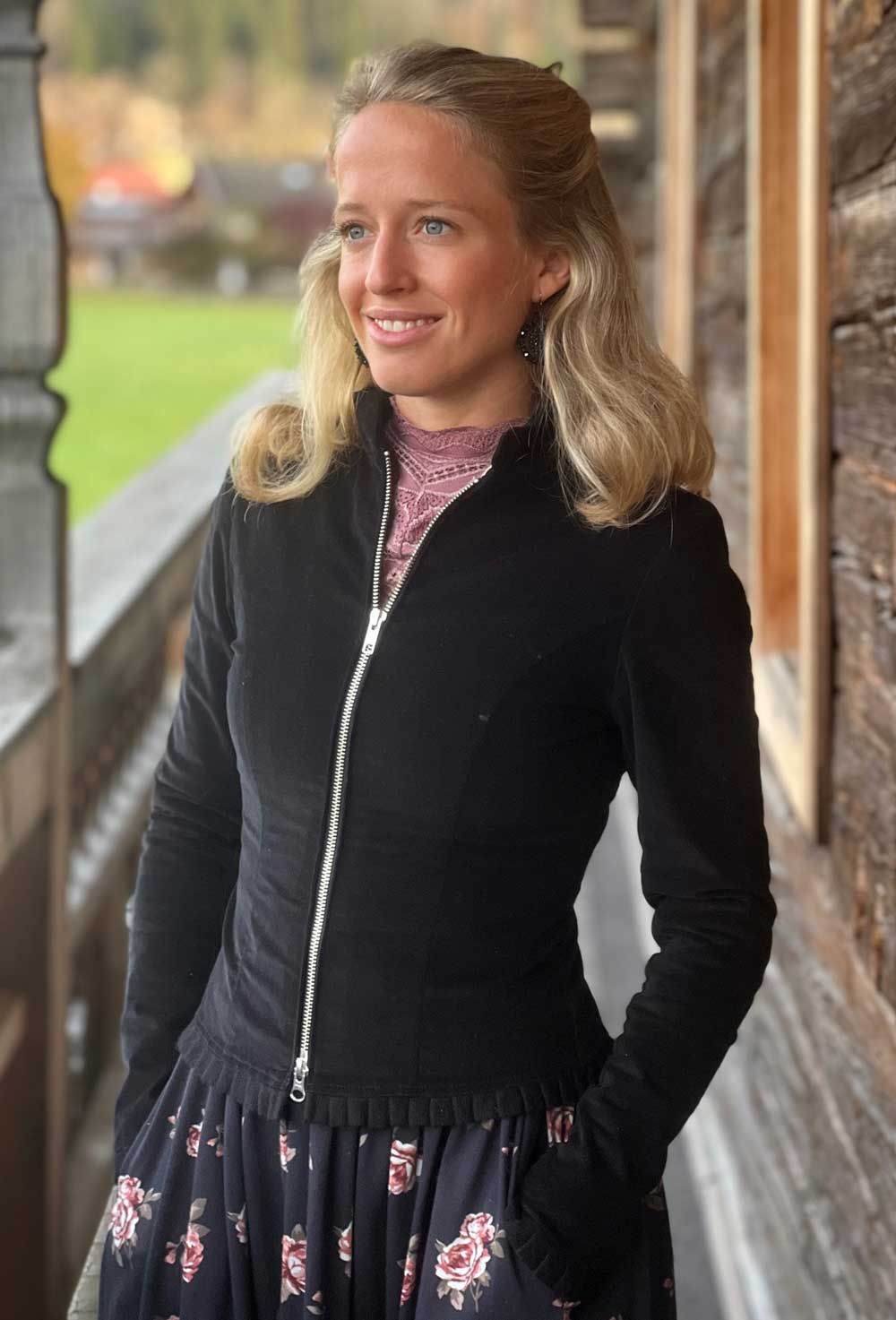 Cordjacke - Lena "schwarz"