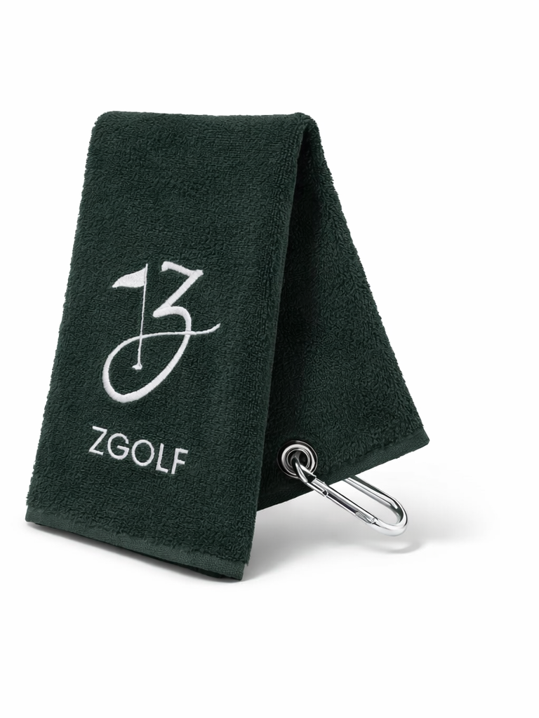 Miniaturbild: Golfhandtuch mit ZGOLF-Logo