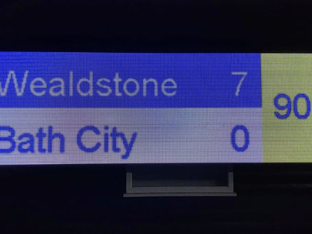 Wealdstone 7 - 0 Bath City