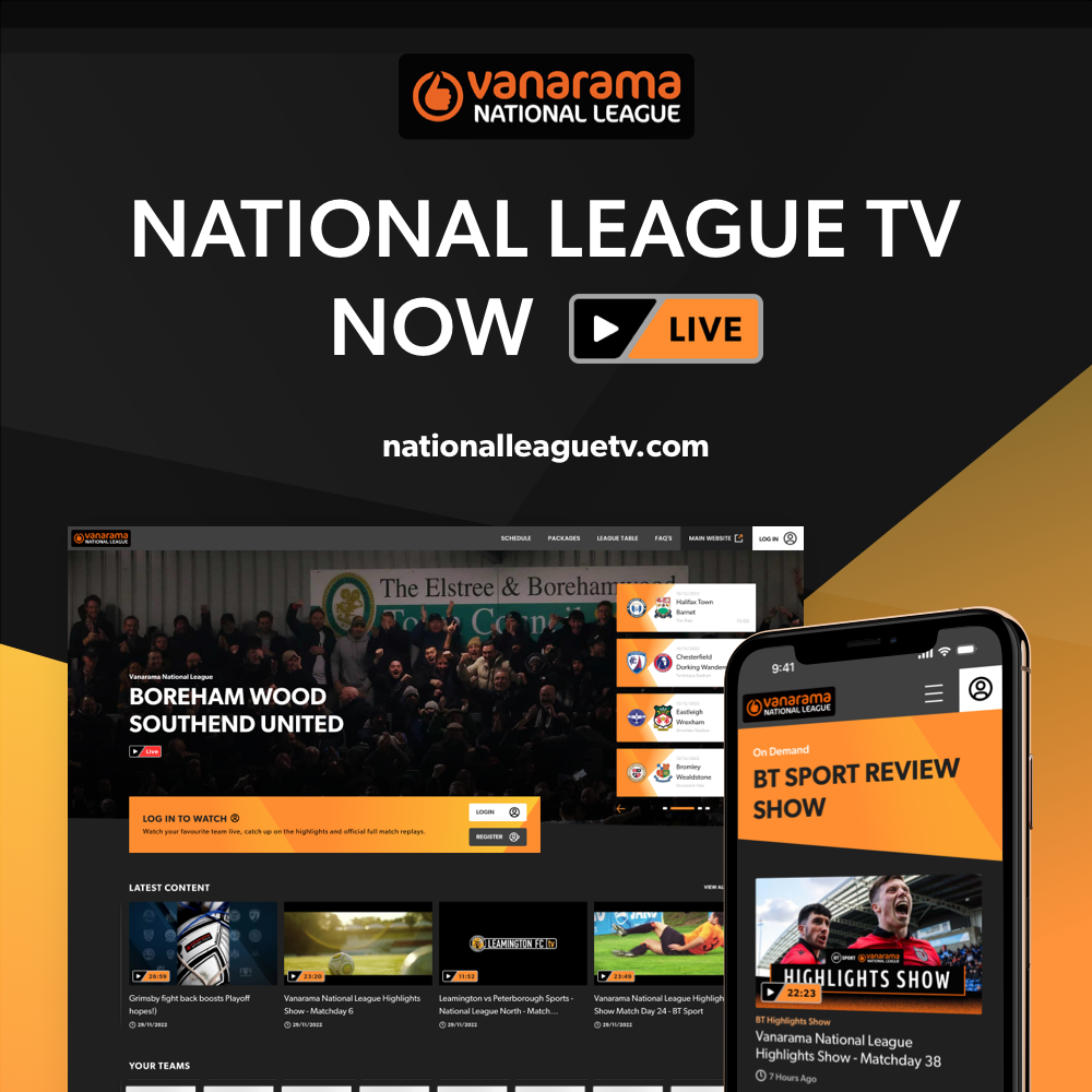 National League TV is Live!