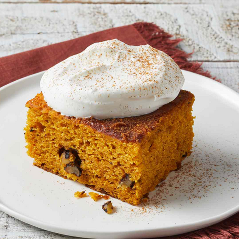 Halloween Pumpkin Spice Cake Recipe (Gluten Free & Dairy Free)
