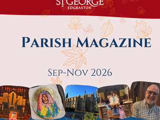 New Parish Magazine for September-November 2026