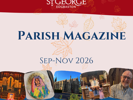 New Parish Magazine for September-November 2026
