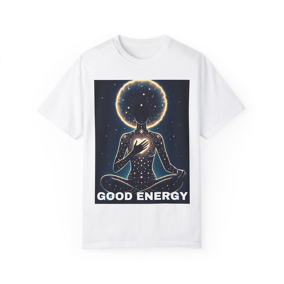 Thumbnail: Good Energy – Live Well Live Whole™ Unisex Garment-Dyed T-shirt