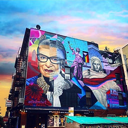 Ruth Bader Ginsburg Mural