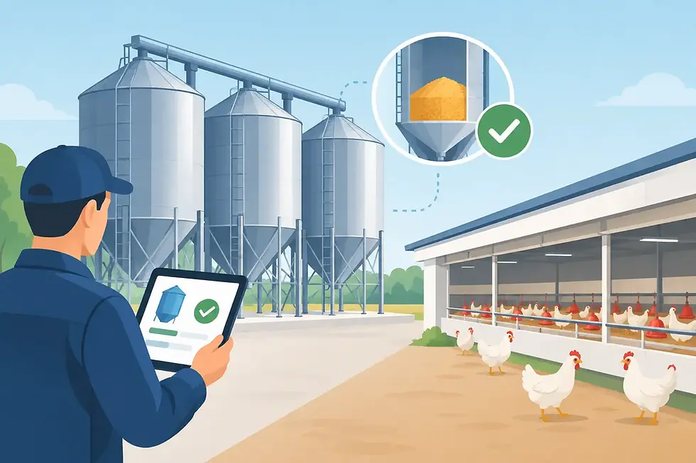 Silo Inventory Accuracy Case Study for Poultry