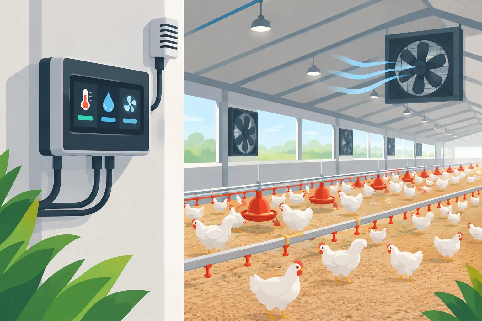 Climate Controllers for Better Poultry Houses