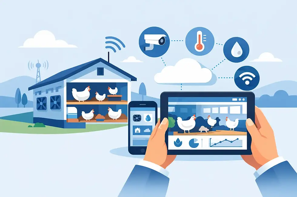 Remote Poultry House Monitoring System Guide