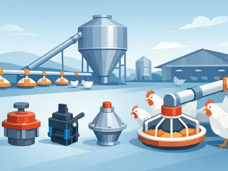 Feed Valve Selection Guide for Poultry Houses