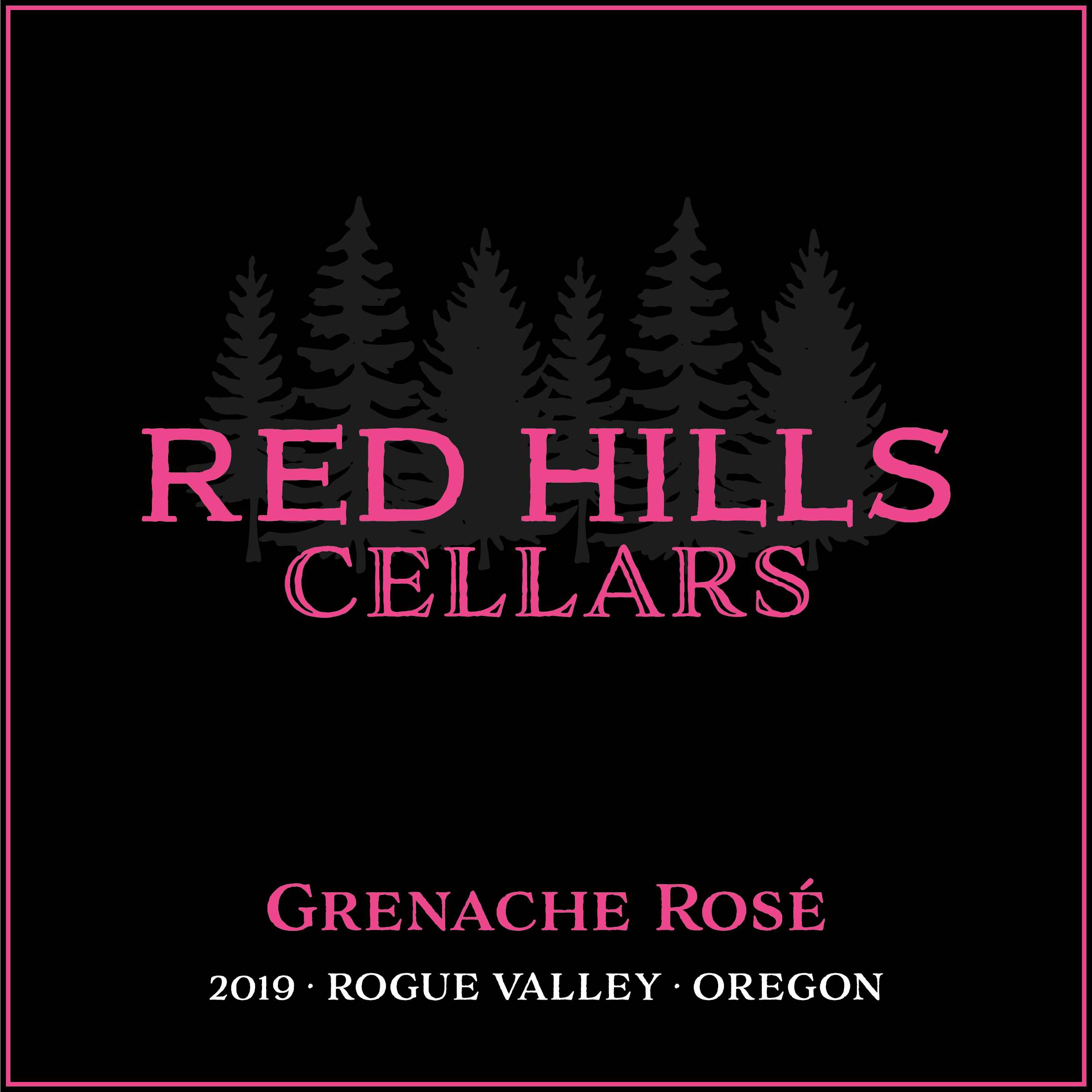 2019 Red Hills Cellars Rogue Valley Grenache Rosè 12 Pack