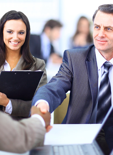 Business Handshake Meeting