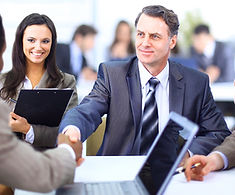 Business Handshake Meeting
