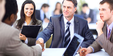 Business Handshake Meeting