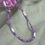 Thumbnail: Amethyst and Pearl Calming Necklace 