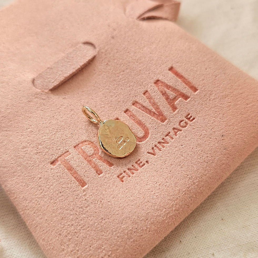 Thumbnail: Recycled 9ct Gold Pebble 13