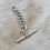 Thumbnail: Antique Silver Chain Extender with T BAR 