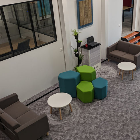 Design intérieur - siège du Groupe ISB