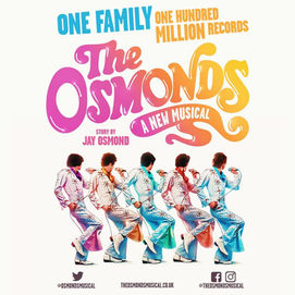 Artwork for The Osmonds - a new musical designed by FEAST Creative