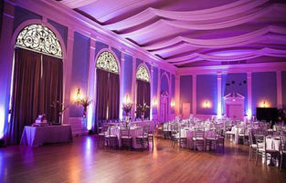 Elite Events Charleston uplighting can really change the vibe in a large hall