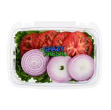 Crazy fresh burger topper