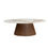 Miniature : Ellipse Dining Table Ceramic Marble
