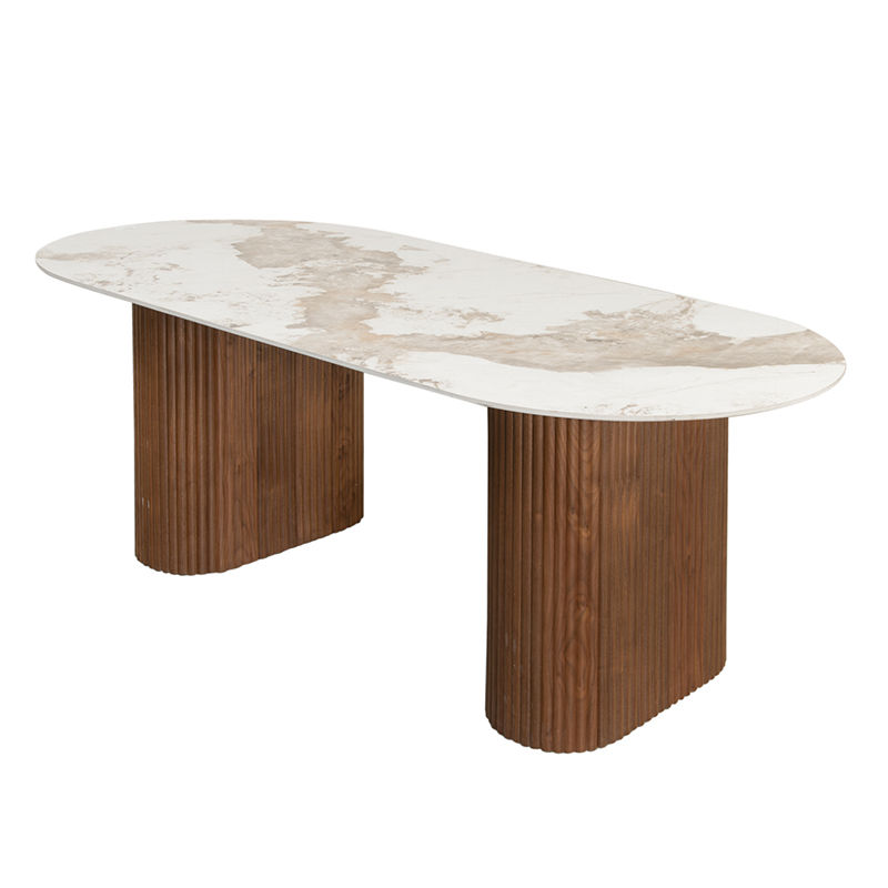 Urban Chique Dining Table Ceramic Marble