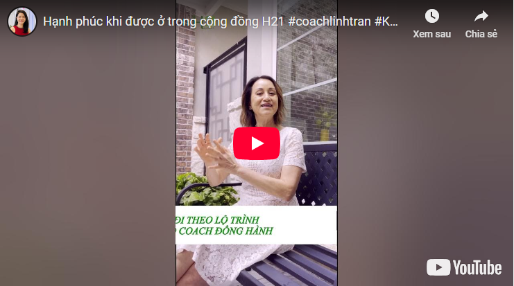 Hạnh phúc khi được ở trong cộng đồng H21 (Chị Fila Trâm Nguyễn – USA) Chương trình H21