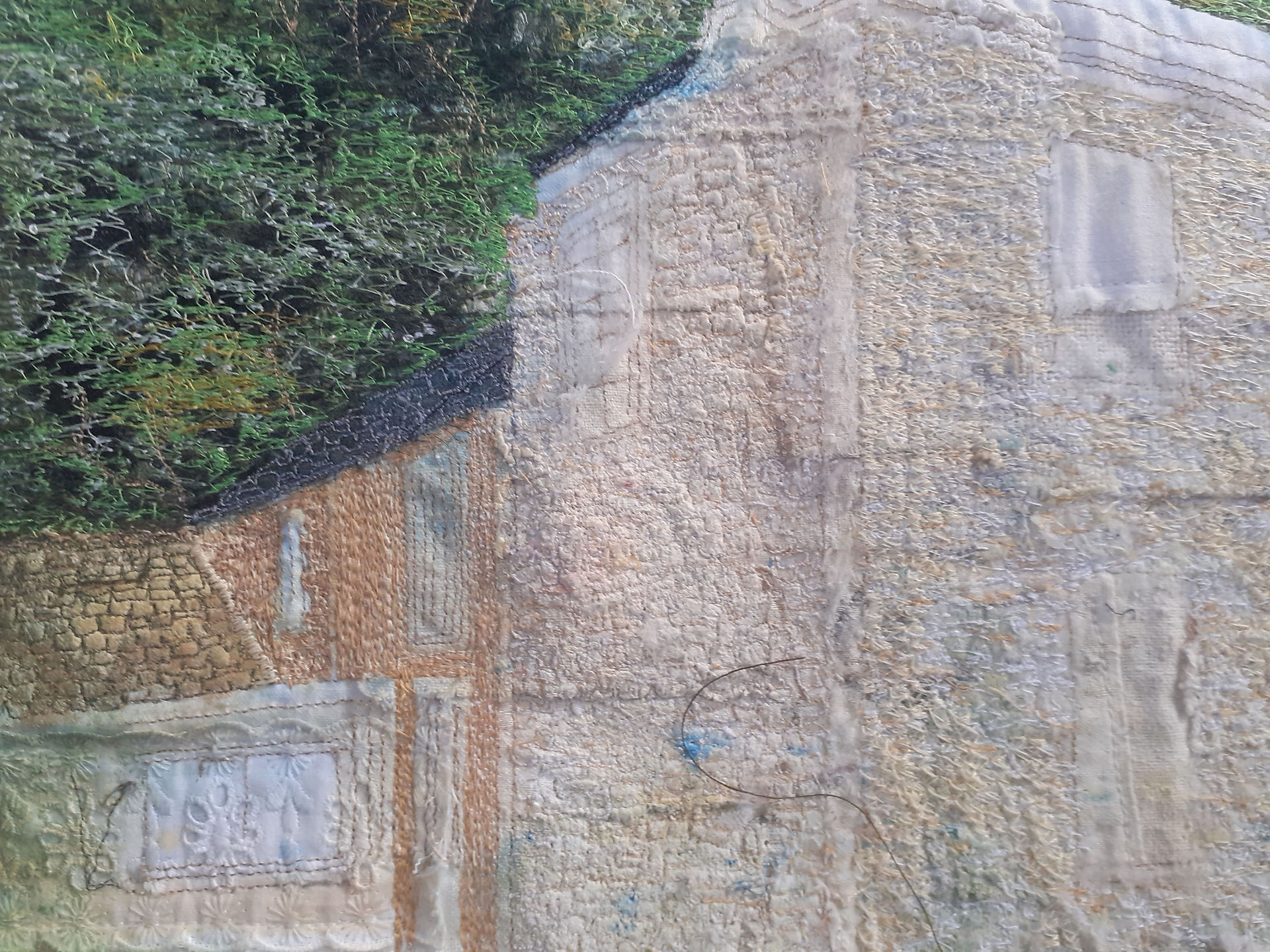 Cotswold House, Sue Bateman Textiles, Wall Texture