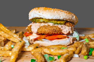 Spicy Crispy Chikn Sandwich