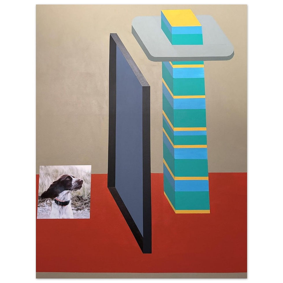 Fluffy Found the Portal to the Monolith 27x35 cm / 11x14″