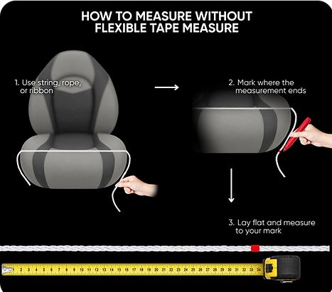 Measure without flexible tape measure
