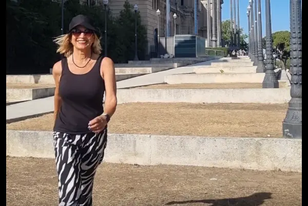 Astrid zu Stolberg im Sommer 2023 in Barcelona