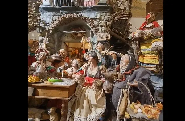 Weihnachtskrippe Neapel Astrid zu Stolberg