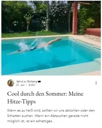 Blog Astrid zu Stolberg