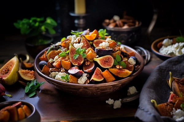 Salat mit Feigen Astrid zu Stolberg