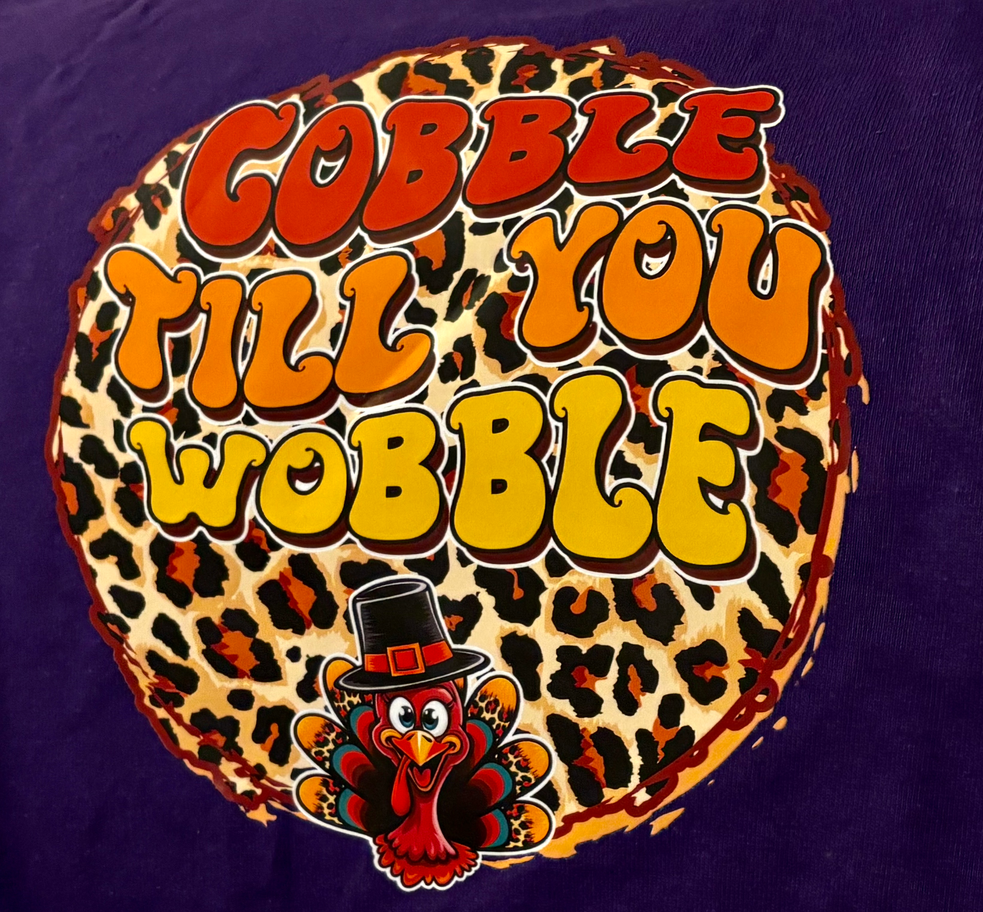 Thanksgiving - Purple - Youth Small - Short Sleeve