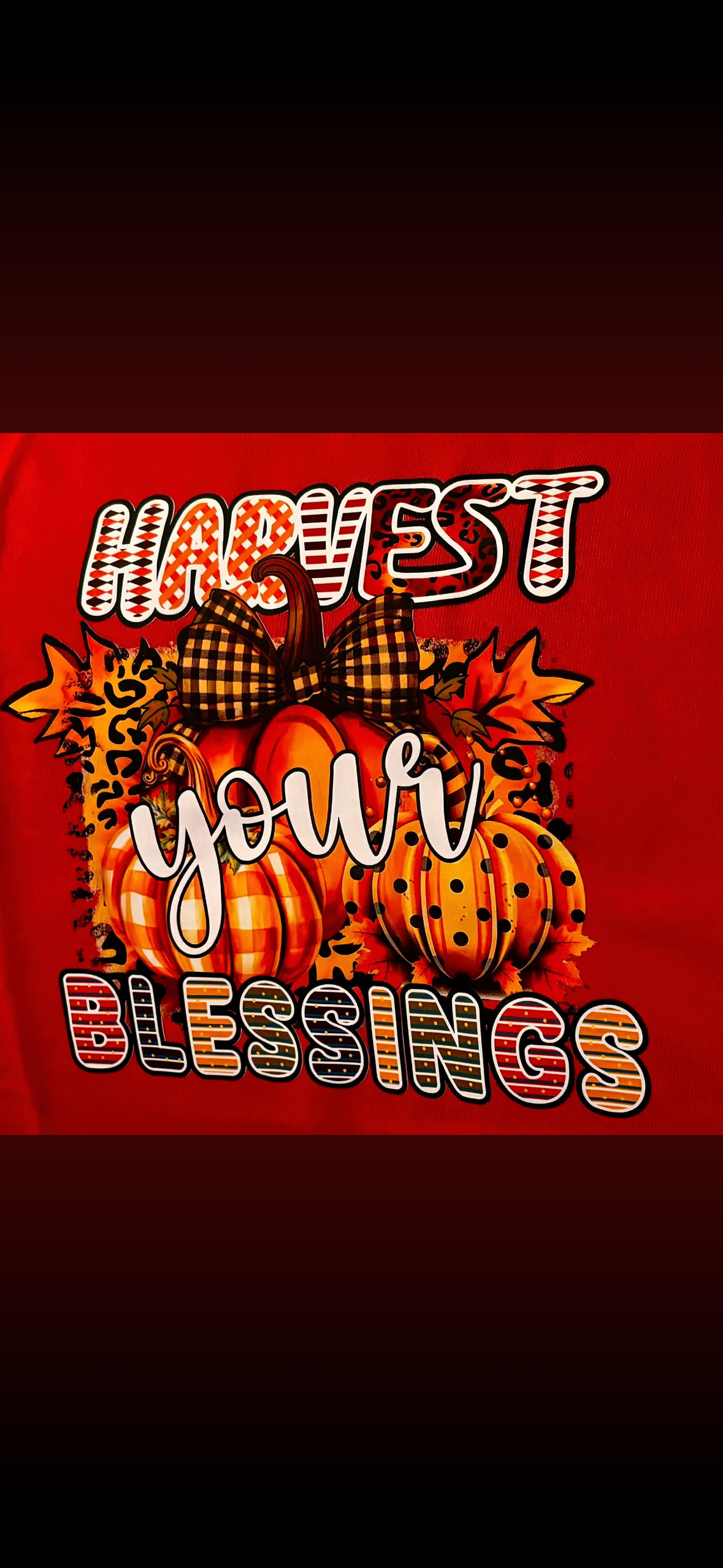 Thanksgiving - Red - Youth Small - Short Sleeve