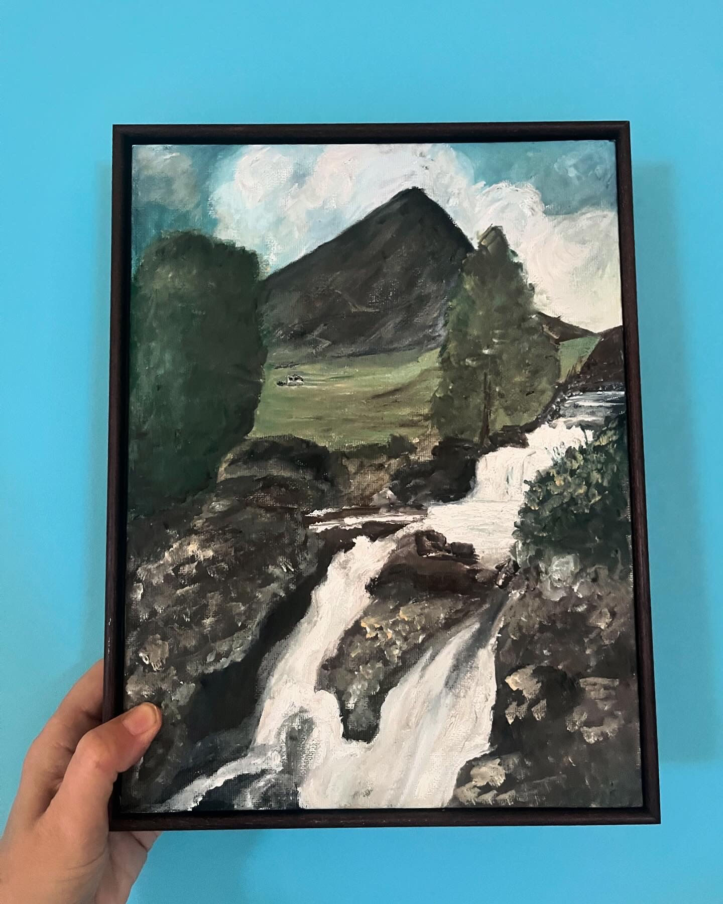 ‘Glencoe waterfalls’