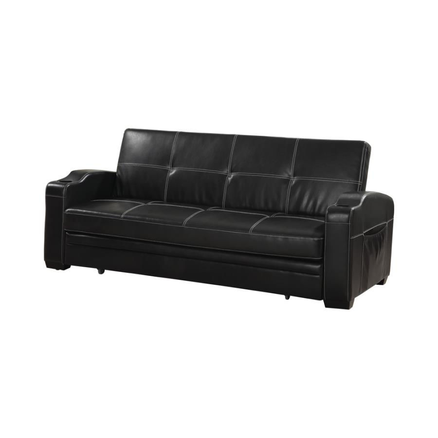 Thumbnail: Avril Sleeper Sofa w/ Cup Holders