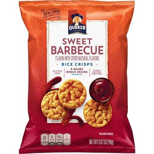 QUAKER RICE CRISPS SWEET BARBECUE | My Site