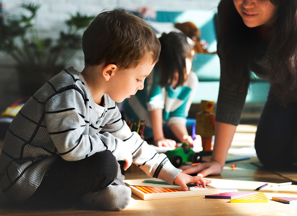 Niños con mama